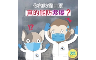 你的防霾PM2.5口罩，真的能防紫爆嗎？天天PM2.5專業防霾口罩